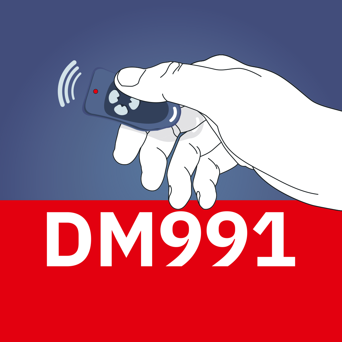 DM991 Funkhandsender-System